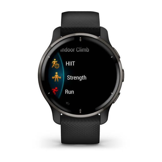 GARMIN VENU 2 PLUS SLATE/BLACK SILICONE BAND - 010-02496-11 - ARCHÍV