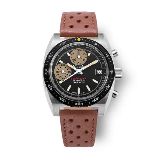 NIVADA GRENCHEN AUTOCHRON YELLOW AUTOMATIC - AUTOCHRON - BRANDS