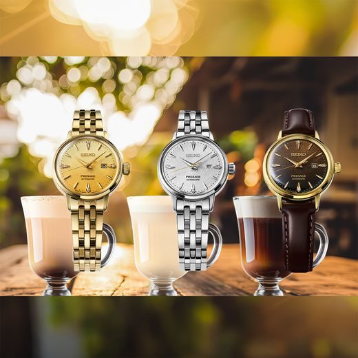 SEIKO PRESAGE COCKTAIL TIME HOT BUTTERED RUM SRE017J1 - PRESAGE - MĂRCI