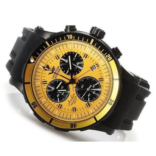 VOSTOK EUROPE ANCHAR SUBMARINE CHRONO LINE 6S30/5104185 - VOSTOK EUROPE - ZNAČKY