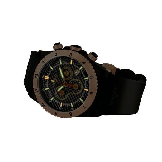 TRASER CLASSIC CHRONO CARBON PRO SILICONE - TRASER - BRANDS