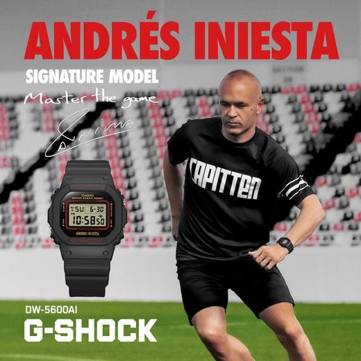 CASIO G-SHOCK DW-5600AI-1ER ANDRÉS INIESTA - G-SHOCK - BRANDS