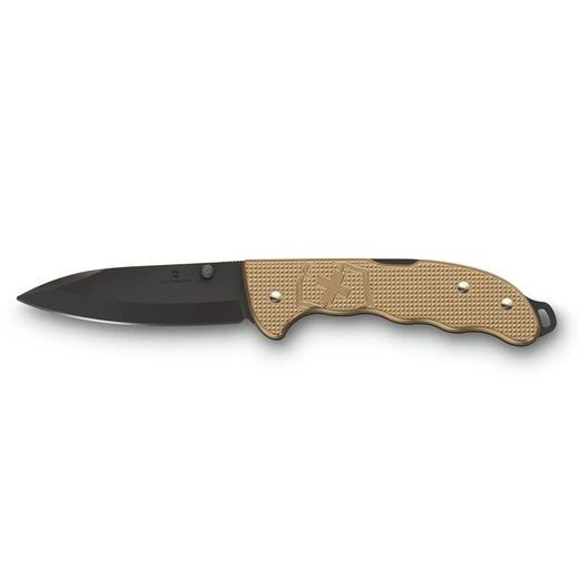 NŮŽ VICTORINOX EVOKE BS ALOX, BEIGE 0.9415.DS249 - POCKET KNIVES - ACCESSORIES