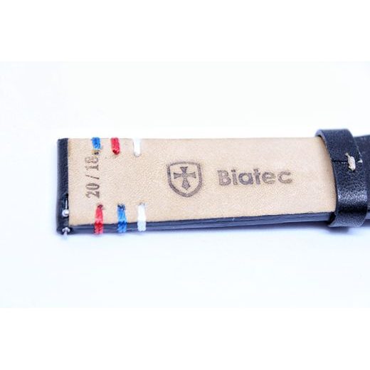 STRAP BIATEC TRICOLOUR CZ/SR 20 MM BLACK - STRAPS - ACCESSORIES