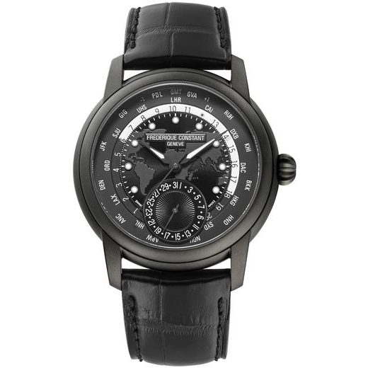 FREDERIQUE CONSTANT MANUFACTURE CLASSIC WORLDTIMER AUTOMATIC GLOBETROTTER LIMITED EDITION FC-718BAWM4TH6 - MANUFACTURE - BRANDS