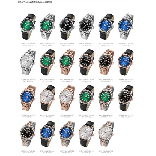 EPOS PASSION DD 3501.142.20.98.25 - TIMELESS - BRANDS