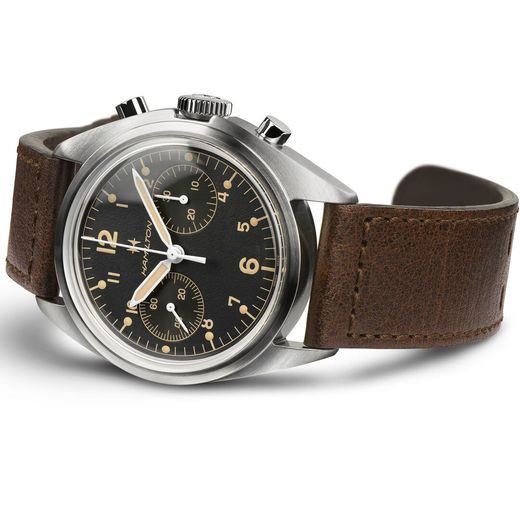 HAMILTON KHAKI AVIATION PILOT PIONEER MECHANICAL CHRONO H76409530 - KHAKI AVIATION - BRANDS