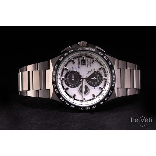 CITIZEN WORLDTIME RADIO CONTROLLED SUPER TITANIUM AT8238-84A - SUPER TITANIUM - BRANDS