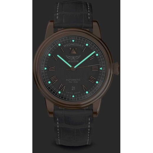 AVIATOR DOUGLAS DAY-DATE 41 AUTOMATIC V.3.35.2.283.4 - DOUGLAS DAY-DATE - BRANDS