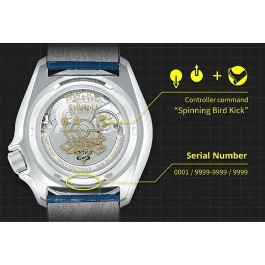 SEIKO 5 SPORTS SRPF17K1 CHUN-LI STREET FIGHTER LIMITED EDITION - SEIKO 5 SPORTS STREET FIGHTER - ZNAČKY