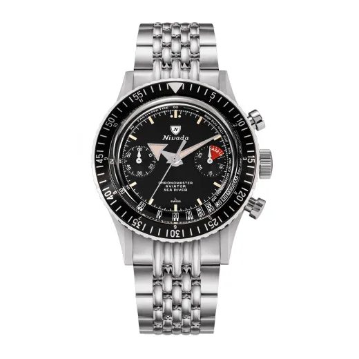 NIVADA GRENCHEN CHRONOMASTER BROAD ARROW N INTER. BEZEL - MANUAL - CHRONOMASTER - ZNAČKY