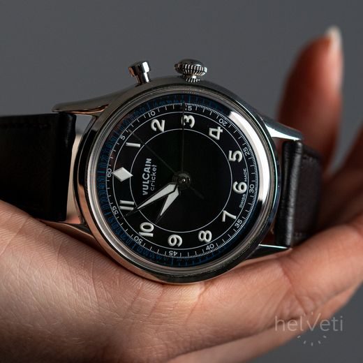VULCAIN CRICKET CLASSIQUE 39 MM - NEGRU/ALB/ALBASTRU - CRICKET CLASSIQUE - MĂRCI