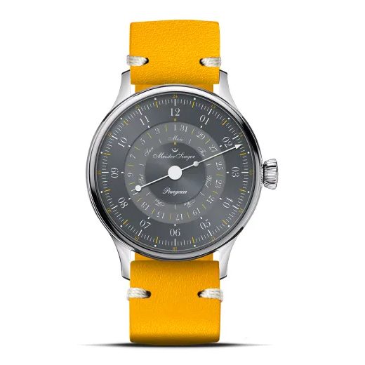 MEISTERSINGER PANGAEA DAY DATE 365 GREY PDD365927 - PANGAEA DAY DATE - ZNAČKY