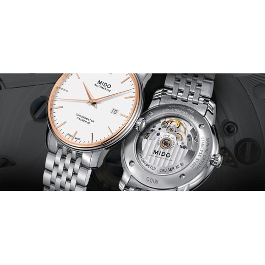 MIDO BARONCELLI CHRONOMETER SILICON M027.408.41.011.00 - BARONCELLI - BRANDS