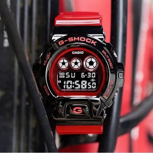 CASIO G-SHOCK GM-6900B-4ER METAL BEZEL 6900 SERIES 25TH ANNIVERSARY - G-SHOCK - BRANDS