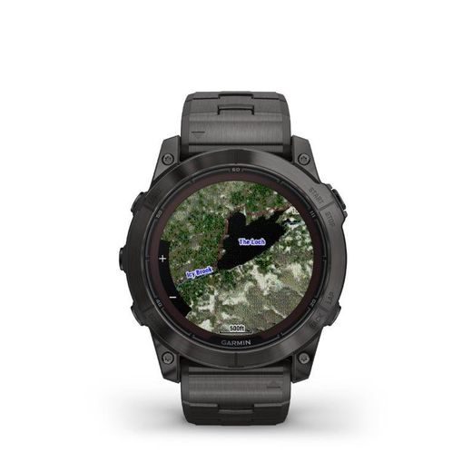 GARMIN FĒNIX 7X PRO SAPPHIRE SOLAR EDITION CARBON GRAY DLC TITANIUM S TITANOVÝM NÁRAMKEM VENTED - 010-02778-30 - FENIX 7X - ZNAČKY