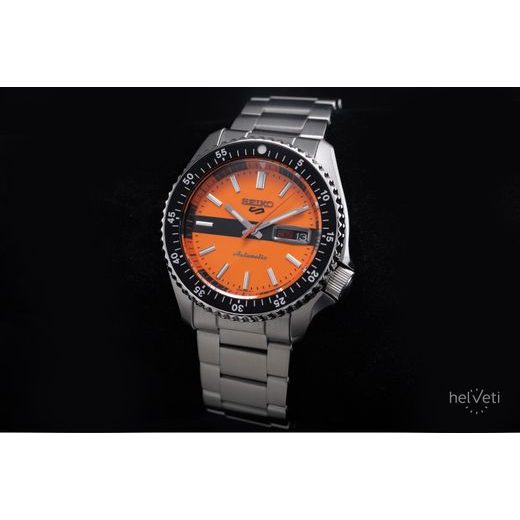 SEIKO 5 SKX SPORTS STYLE SRPK11K1 55TH ANNIVERSARY RETRO COLOUR COLLECTION - SEIKO 5 SPORTS 2019 - MĂRCI