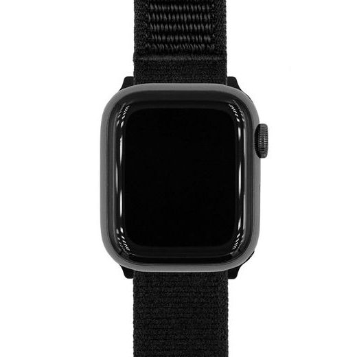 ŘEMÍNEK HIRSCH VOCEM PRO APPLE WATCH - ČERNÝ - STRAPS - ACCESSORIES