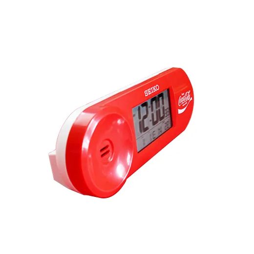 BUDÍK SEIKO COCA-COLA QHL902R - STOLNÍ HODINY - OSTATNÍ