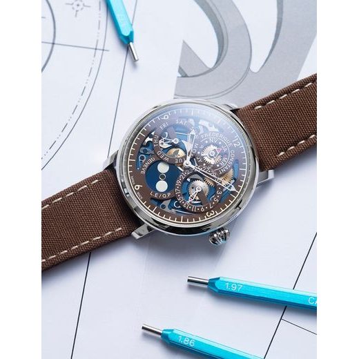 FREDERIQUE CONSTANT MANUFACTURE SLIMLINE PERPETUAL CALENDAR AUTOMATIC THE NAKED WATCHMAKER LIMITED EDITION FC-775TNW4S6 - MANUFACTURE - BRANDS