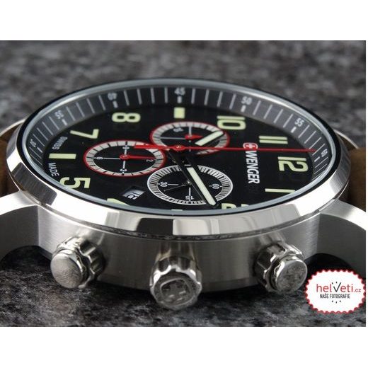 WENGER ATTITUDE CHRONO 01.1543.102 - CEASURI ELVEȚIENE BĂRBĂTEȘTI - CEASURI