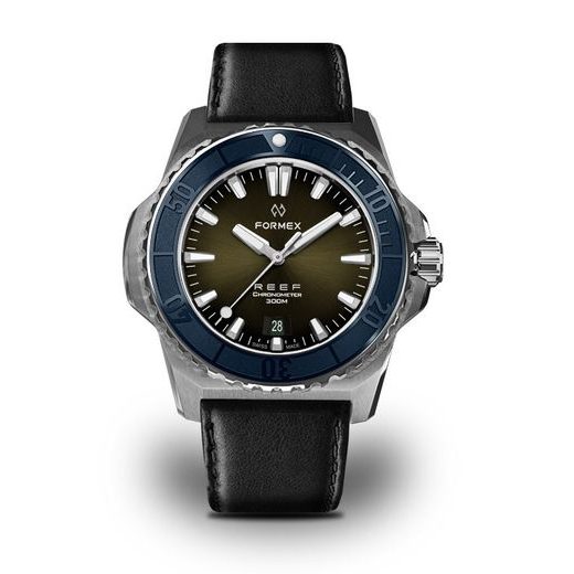 FORMEX REEF 42 AUTOMATIC CHRONOMETER GREEN DIAL - REEF - BRANDS
