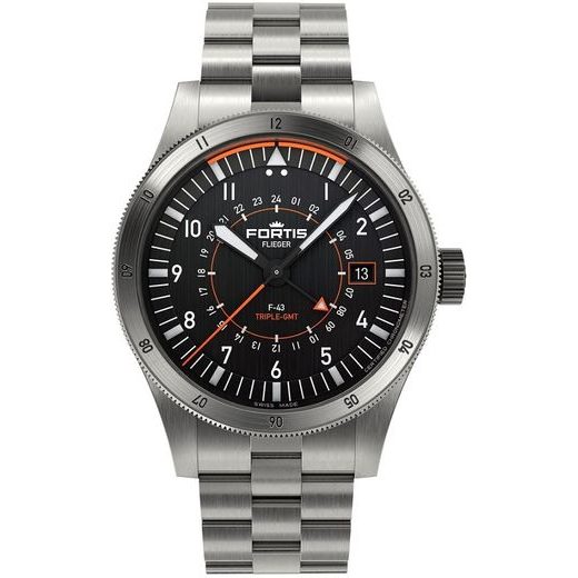 FORTIS FLIEGER F-43 TRIPLE-GMT COSC F4260000 - FLIEGER - ZNAČKY