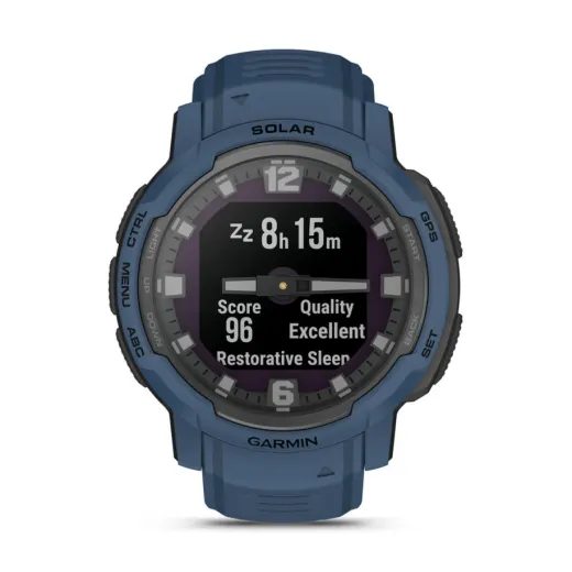 GARMIN INSTINCT® CROSSOVER SOLAR TIDAL BLUE - 010-02730-02 - INSTINCT CROSSOVER - ZNAČKY