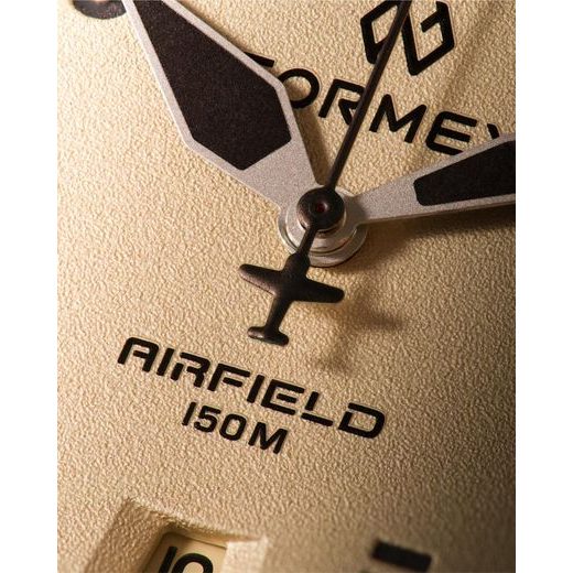FORMEX AIRFIELD AUTOMATIC DESERT SAND BLACK NYLON-VELCRO 0661.1.6556.822 - FIELD AUTOMATIC - MĂRCI