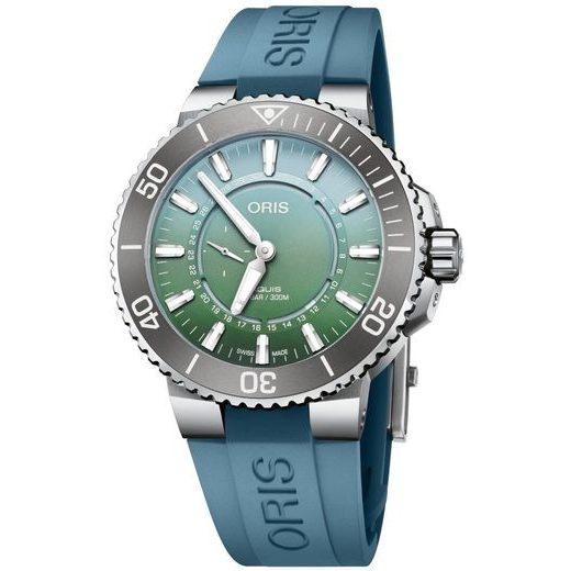 ORIS AQUIS SMALL SECOND DATE 43,5 MM DAT WATT LIMITED EDITION II 01 743 7734 4197-SET - AQUIS - BRANDS