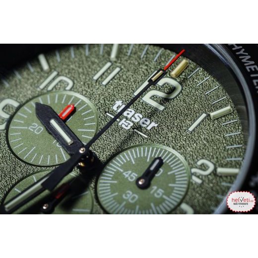 TRASER P67 OFFICER PRO CHRONOGRAPH GREEN, NATO - HERITAGE - BRANDS