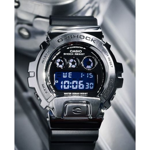 CASIO G-SHOCK GM-6900-1ER METAL BEZEL 6900 SERIES 25TH ANNIVERSARY - CASIO - BRANDS