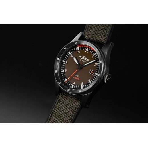 FORTIS FLIEGER F-41 WERK 7 TACTICAL GREEN LIMITED EDITION F4220031 - FLIEGER - ZNAČKY