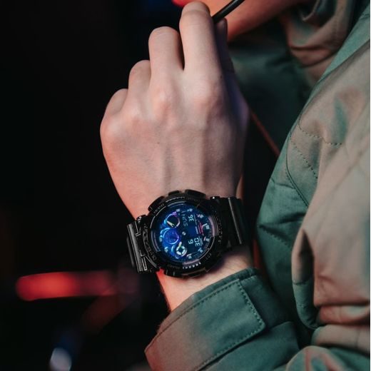 CASIO G-SHOCK GA-100RGB-1AER VIRTUAL RAINBOW SERIES - G-SHOCK - ZNAČKY