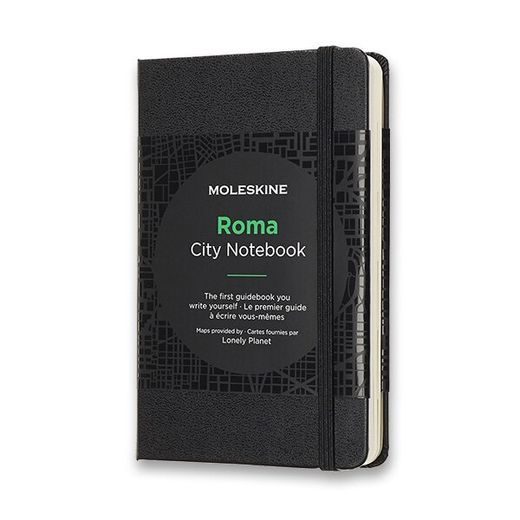 ZÁPISNÍK MOLESKINE CITY ŘÍM - TVRDÉ DESKY - S, LINKOVANÝ - ČISTÝ 1331/1414045 - DIARIES AND NOTEBOOKS - ACCESSORIES