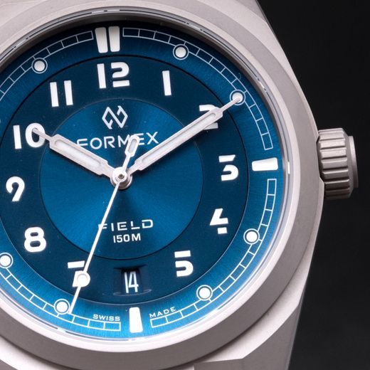 FORMEX FIELD AUTOMATIC GEN 2 DEEP BLUE BLUE BOLGHERI LEATHER STRAP 0660.1.6532.744 - FIELD AUTOMATIC - BRANDS
