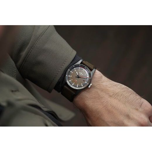 FORTIS FLIEGER F-39 WERK 7 TACTICAL GREEN LIMITED EDITION F4220029 - FLIEGER - BRANDS