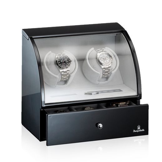 WATCH WINDER DESIGNHÜTTE BASEL 2 LCD 70005-48 - WATCH WINDERS - ACCESSORIES