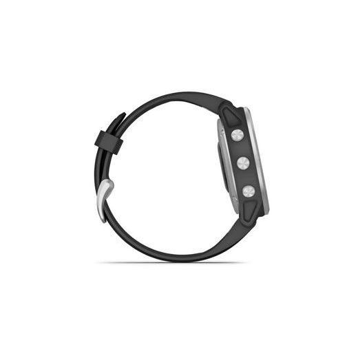 GARMIN FENIX6S SOLAR, SILVER/BLACK BAND 010-02409-00 - GARMIN - ZNAČKY