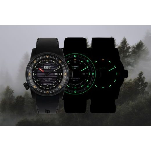 TRASER P68 PATHFINDER SOLAR BLACK PRYŽ - TACTICAL - ZNAČKY