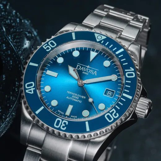 DAVOSA TERNOS AUTOMATIC BLUE LAGOON LIMITED EDITION 161.554.40 - TERNOS - BRANDS