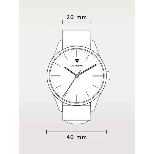 JUNKERS BAUHAUS AUTOMATIK 40MM 910.01.06 - BAUHAUS AUTOMATIC - BRANDS