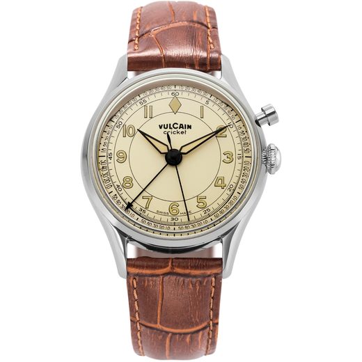 VULCAIN CRICKET CLASSIQUE 39 MM - EGGSHELL - CRICKET CLASSIQUE - ZNAČKY