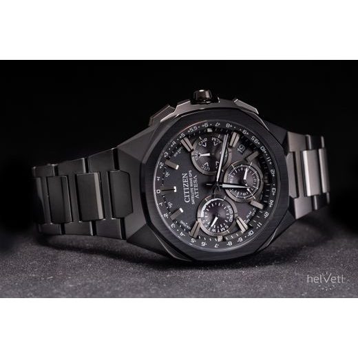 CITIZEN ATTESA SPACESHIP SATELLITE WAVE GPS CC4105-69E - SUPER TITANIUM - ZNAČKY