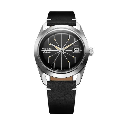 NIVADA GRENCHEN ANTARCTIC SPIDER BLACK 38 MM - ANTARCTIC - ZNAČKY