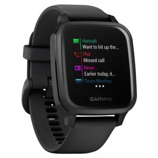 GARMIN VENU SQ MUSIC, SLATE/BLACK BAND 010-02426-10 - GARMIN - BRANDS