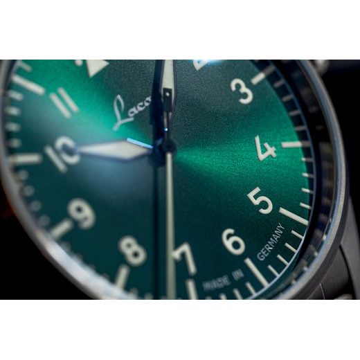 LACO FLIEGER STUTTGART PRO GRÜN 37 AUTOMATIC - FLIEGER PRO - ZNAČKY