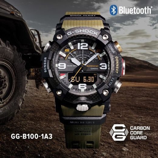 CASIO G-SHOCK GG-B100-1A3ER MUDMASTER - MUDMASTER - BRANDS