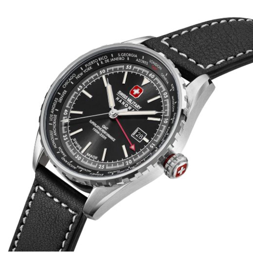 SWISS MILITARY HANOWA AFTERBURN GMT SMWGB0003201 - AIR - ZNAČKY