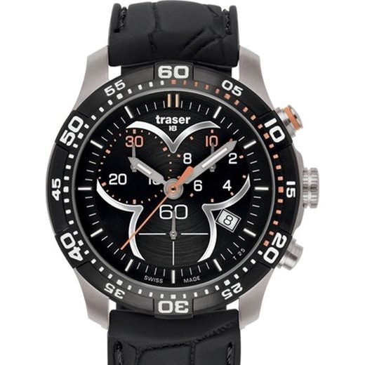 TRASER LADYTIME CHRONOGRAPH BLACK SILIKON - TRASER - ZNAČKY